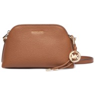 michael kors τσαντακι crossbody freddie μεταλλικο logo ταμπα