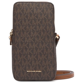 michael kors τσανταki crossbody jet set all over logo