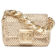 marella le muse τσαντα χειροσ/crossbody mlalontra3 logo στρας χρυσο