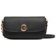 michael kors τσαντακι crossbody/ωμου nolita logo μαυρο