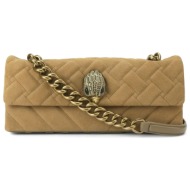 kurt geiger tσαντα ωμου kensington east west kurt σουετ καπιτονε logo ταμπα