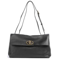 kurt geiger τσαντα crossbody/ωμου chelsea lg slouch flap logo mayρο