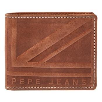 δερμάτινο πορτοφόλι mike pepe jeans σε προσφορά