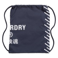 backpack με κορδόνι core sport drawstring bag superdry