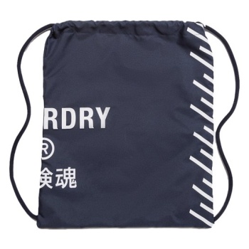 backpack με κορδόνι core sport drawstring bag superdry σε προσφορά
