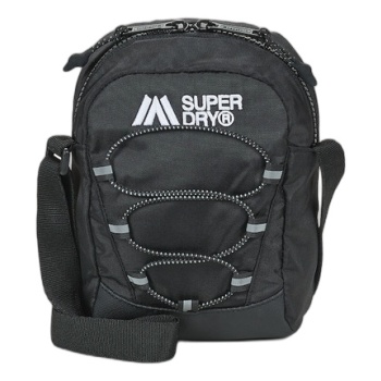 superdry w9110436a-02a τσαντακι ωμου black