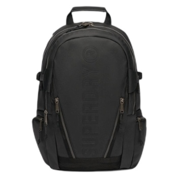 superdry w9110342a-16a σακιδιο rucksack black 21l
