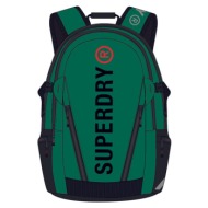 superdry w9110342a-l5u σακιδιο rucksack green 21l