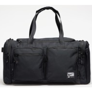 nike utility power 2.0 duffel bag black/ black/ white 51