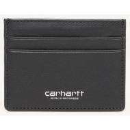 carhartt wip vegas cardholder black/ silver universal