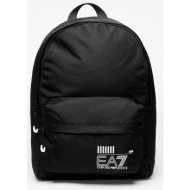 τσάντες πλάτης ea7 emporio armani unisex backpack black/ white logo universal