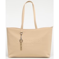 τσάντα steve madden blessin shopper bag khaki universal