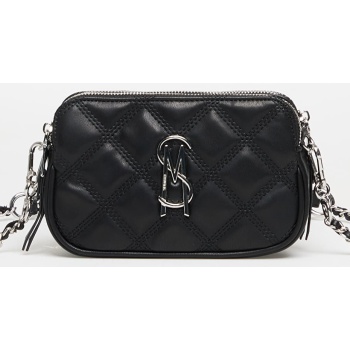 τσάντα steve madden bmarvis crossbody bag black/ silver σε προσφορά