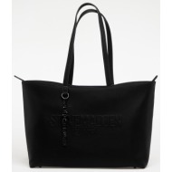 τσάντα steve madden blessin shopper bag black/ black universal