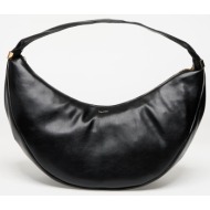 τσάντα calvin klein pinched soft crescen black universal