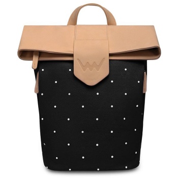 τσάντες πλάτης vuch mellora dotty brown/ black universal