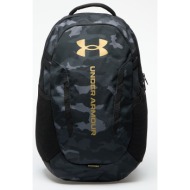 τσάντες πλάτης under armour hustle 6.0 backpack black/ black/ metallic gold universal