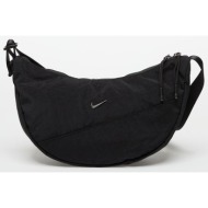 τσάντα nike aura crescent crossbody bag (4l) black/ black/ gunmetal universal