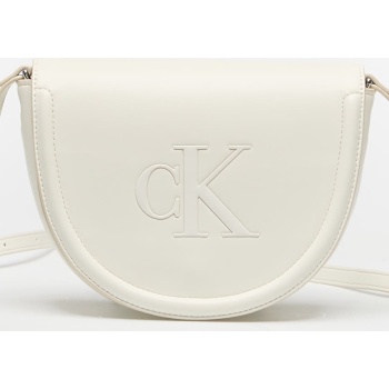 τσάντα calvin klein bold ck saddle crossbody universal σε προσφορά