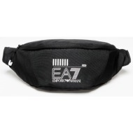 ea7 emporio armani unisex sling bag black/ white logo universal