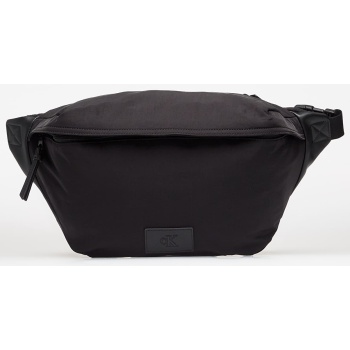 calvin klein jeans metro nylon oversized waistbag black σε προσφορά