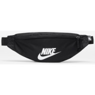 nike heritage waistpack black/ black/ white universal