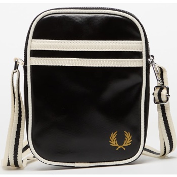 fred perry classic small side bag black/ ecru universal σε προσφορά