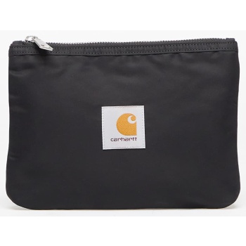 carhartt wip alumni zip wallet black/ scarlet universal σε προσφορά