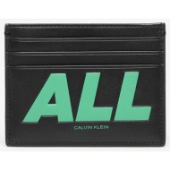 calvin klein all card case black universal