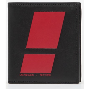 calvin klein exclamation n/s slim billfold black universal σε προσφορά