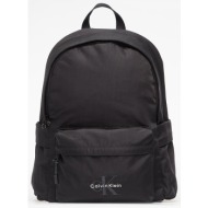 calvin klein bold round backpack black universal