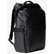 the north face base camp voyager rolltop tnf black/ asphalt grey 20 l
