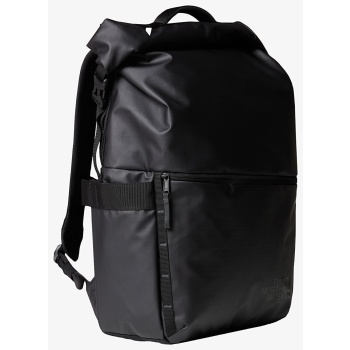 the north face base camp voyager rolltop tnf black/ asphalt