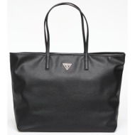 guess eco victtoria lrg 2 in 1 tote black universal