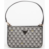 guess g wave ii mini top zp shoulder bag black logo universal