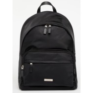 calvin klein sleek round backpack black universal