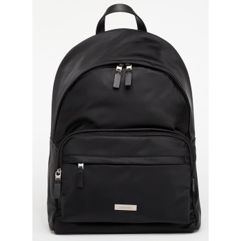 calvin klein sleek round backpack black universal σε προσφορά