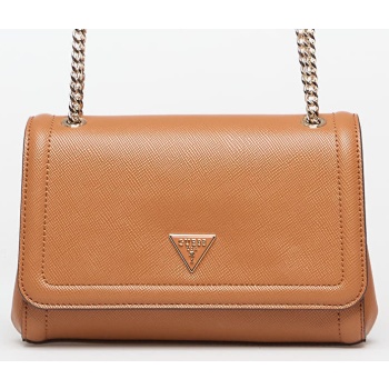 guess noelle ii cnvrtble xbody flap light cognac universal σε προσφορά