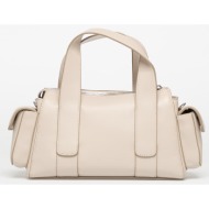 τσάντα calvin klein webbing strap pocket crossover brown universal