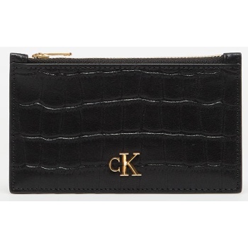 calvin klein croc 6 cc cardcase black universal σε προσφορά