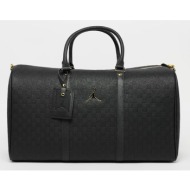 τσάντα jordan jam monogram duffle bag black/ gold l