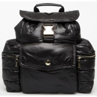 guess nylon backpack black universal