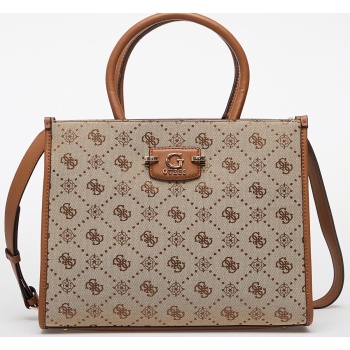 guess neda 2 comp tote latte logo universal σε προσφορά
