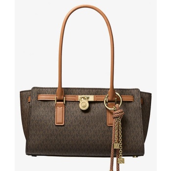 michael kors sm ew shoulder tote brown/ acorn universal σε προσφορά