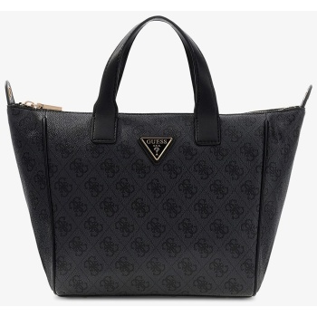 guess follie small tote coal logo universal σε προσφορά