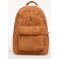 σακίδιο πλάτης jordan jam suede monogram backpack cognac universal