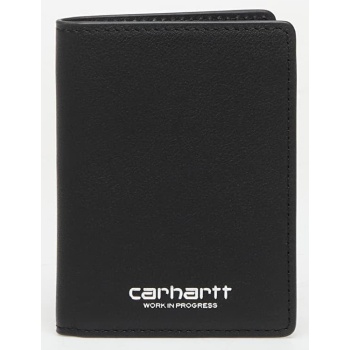 πορτοφόλι carhartt wip vegas fold cardholder black/ silver