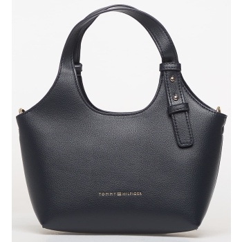 tommy hilfiger th logo mini tote navy universal σε προσφορά