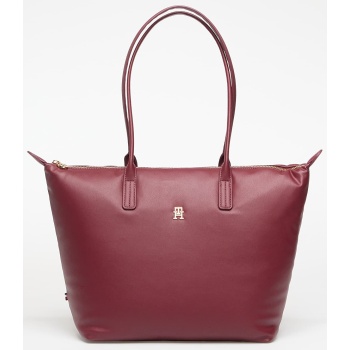tommy hilfiger popette soft tote deep rouge universal σε προσφορά