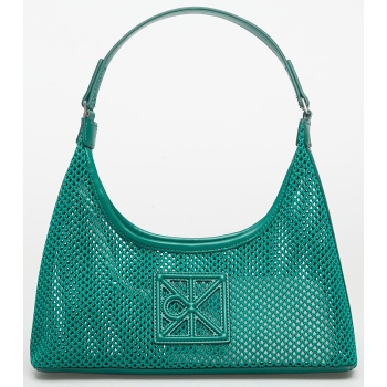 calvin klein emblem mesh shoulder bag enchanted forest σε προσφορά